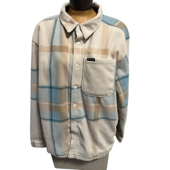 Columbia Tops - Columbia Womens XL Colorful Soft Long Sleeve Flannel Shirt